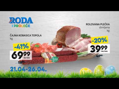 Super akcije u RODA katalogu  21.04. - 26.04.2016.