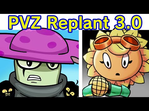 Friday Night Funkin' VS Plants vs Zombies Replanted 3.0 FULL WEEK 3-4 (FNF Mod/Hard) (PVZ Heroes)