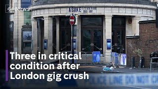 Three people critically hurt in crush at Asake concert at Brixton Academy