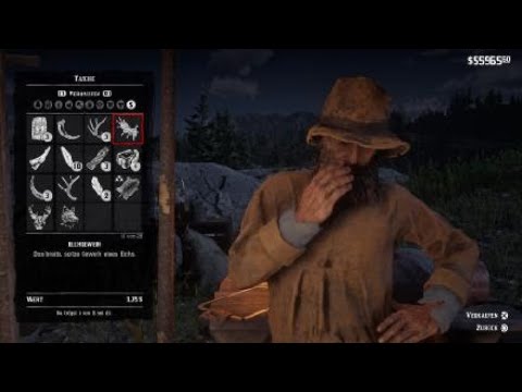 Red Dead Redemption 2  - LEGENDÄRER KOJOTE [ Fell eines Legendären Tieres Verkaufen beim "Trapper"