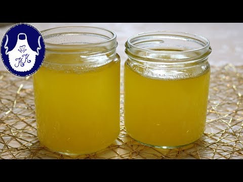 Butterschmalz / geklärte Butter / Ghee, selber zubereiten