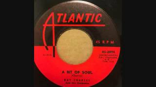 RAY CHARLES - EARLY IN THE MORNING - A BIT OF SOUL