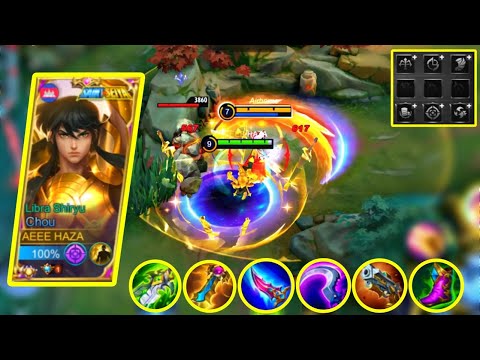 CHOU NEW BEST BUILD 2022 TUTORIAL (one shot)