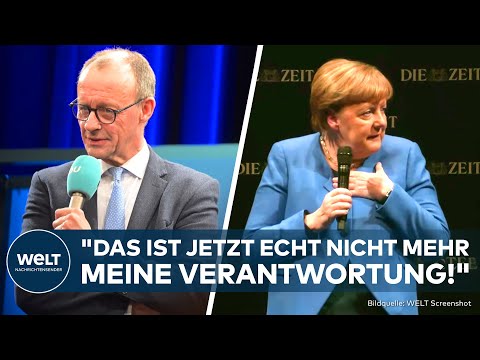 Video Thumbnail: CDU-STREIT: Merkel legt gegen Merz nach! "Deshalb habe ich gesagt, dass ich es falsch fand!"