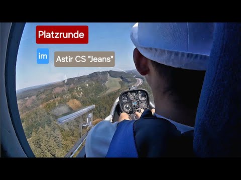 Segelflug | Eine Runde im Jeans Astir | Eisernhardt