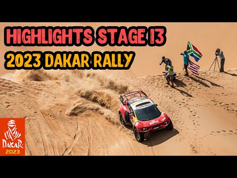 2023 Rally Dakar - Extended Highlights of Stage 13 Top Moments