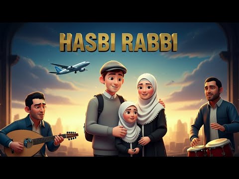HASBI RABBI | Calming Islamic Nasheed for Kids & Family 🌙 | Najah Islamic Song