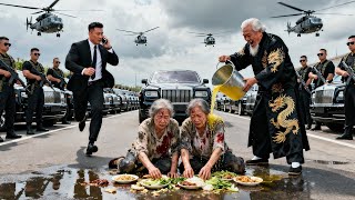 窮小子回村竟目睹父母被吊打！不料他一個電話，下秒 100 架直升機+1000 輛勞斯萊斯+10000特種兵圍堵全村，他亮出全球首富+軍區大佬雙重身份：都別想活著走出村！ #爽劇 #親情 #大陸劇