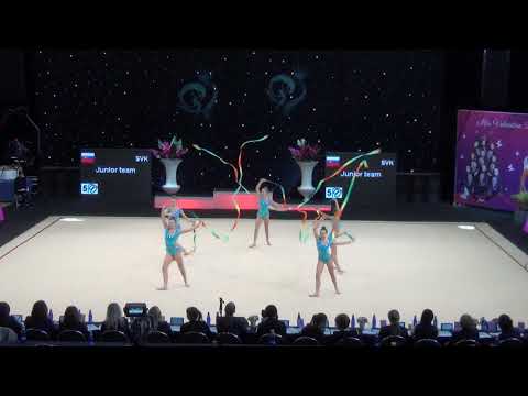 Junior Team SVK FIG Junior Team 5 ribbon Final Miss Valentine 2019