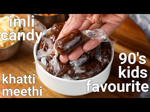 khatti meethi imli candy | tamarind candy recipe | imli ki goli | imli toffee | chigali recipe