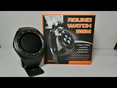 SmartWatch MT855 - Unboxing and Reviewing