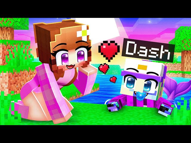 Playing As A BABY MERMAID in Minecraft! SDDEFAULT Thumbnail