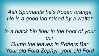 Auteurs - Asti Spumante Lyrics