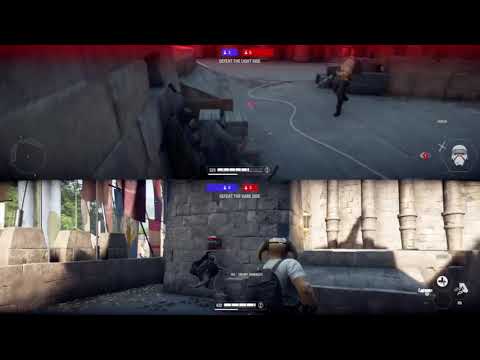 Star Wars Battlefront 2 Kylo Ren fast recharge freeze is more OP than Anakin!!!