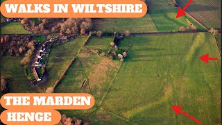 WALKS IN WILTSHIRE at MARDEN, CHIRTON & BEECHINGSTOKE (INCLUDING THE MARDEN HENGE) (4K)
