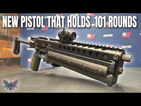 This New Pistol Holds 101 Rounds of 5.7 -  KelTec KP50