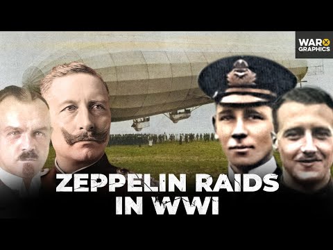 Zeppelin Raids in WWI