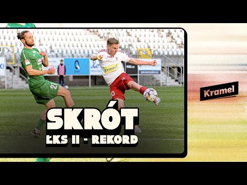 SKRÓT MECZU | ŁKS II Łódź - Rekord Bielsko-Biała 2:2