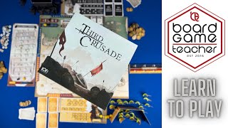 BoardGameTeacher - Third Crusade video thumbnail
