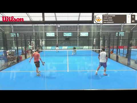 FFT Padel Tour Perpignan - 1/4 - Authier / Lopes vs Auradou / Vives