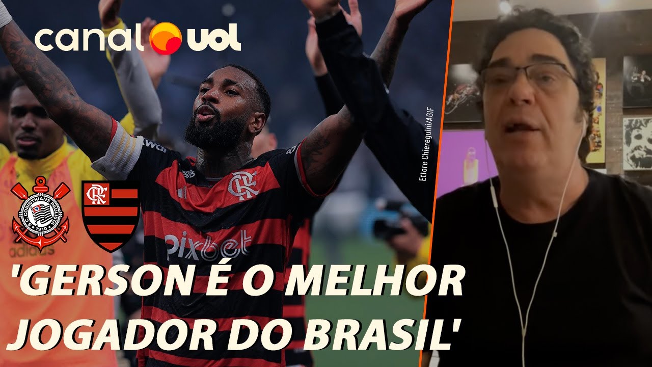 FLAMENGO: 'GERSON É O MELHOR JOGADOR ATUANDO NO BRASIL, ESTÁ NUMA FASE ESPETACULAR', AFIRMA CASÃO
