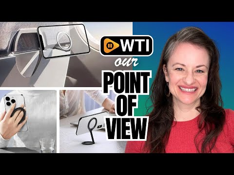 Mini Airplane Magnetic Phone Holder MagSafe Compatible Magnetic Travel Phone Mount Must-Have Flight Accessories Travel Essentials - WTI product video review