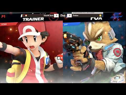 DDD 18 SSBU Winners Quarters - Star0Chris (Pokemon Trainer) vs Potter (Fox)