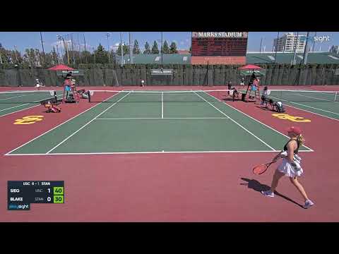Madison Sieg v Angelica Blake - STAN v USC - 25.03.23 (1°set)