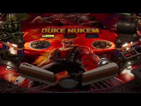 Duke Nukem’s Big Shot Pinball in Pinball M