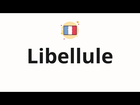 How to pronounce Libellule