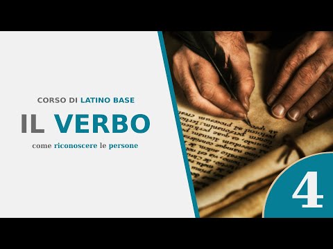 Come riconoscere il verbo? Il presente indicativo - Lezioni di latino online (4)