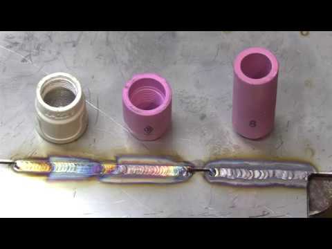 Weldmonger Stubby Gas Lens and Jazzy 10