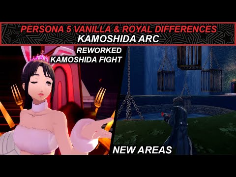 Persona 5 Vanilla and Royal Differences - Prologue/Kamoshida Arc