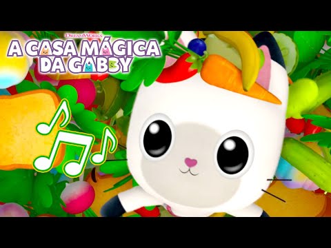 Pandy, o Gato do Dia - "Tem um lanchinho na lancheira" | A CASA MÁGICA DA GABBY | Netflix