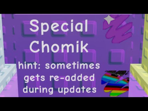 Removed Special Chomik Location in Find the Chomiks But Bad it was in 400 chomiks update :(