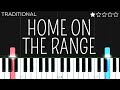 Home On The Range | EASY Piano Tutorial