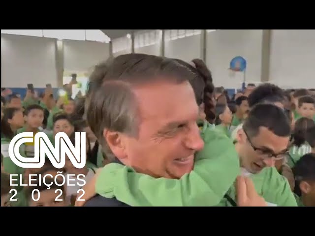 Bolsonaro cumpre agenda no litoral paulista | LIVE CNN