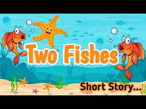 Moral story for kids | Two fishes | Short story in English | Don't believe in fate #moralstories