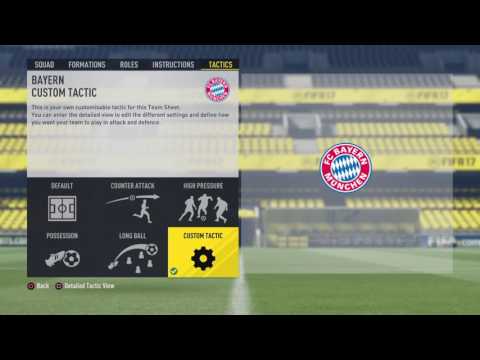 Formation, instructions and tactics: 4-2-3-1 wide