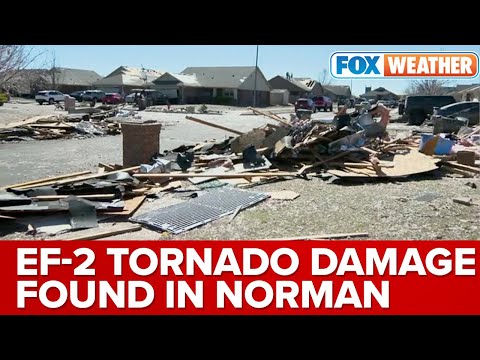 'Came Out Of Nowhere': NWS Finds Damage Of At Least EF-2 Strength In Norman, OK