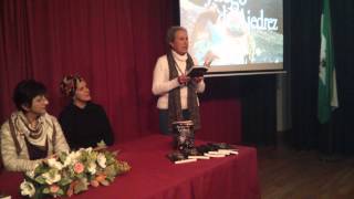 preview picture of video '(II) ELISABETH ALSINA LEE FRAGMENTO DEL LIBRO JUEGO DE AJEDREZ DE CONCHA COLLADO EN JIMENA.'
