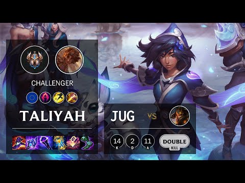 Taliyah Jungle vs Jarvan IV - EUW Challenger Patch 11.1