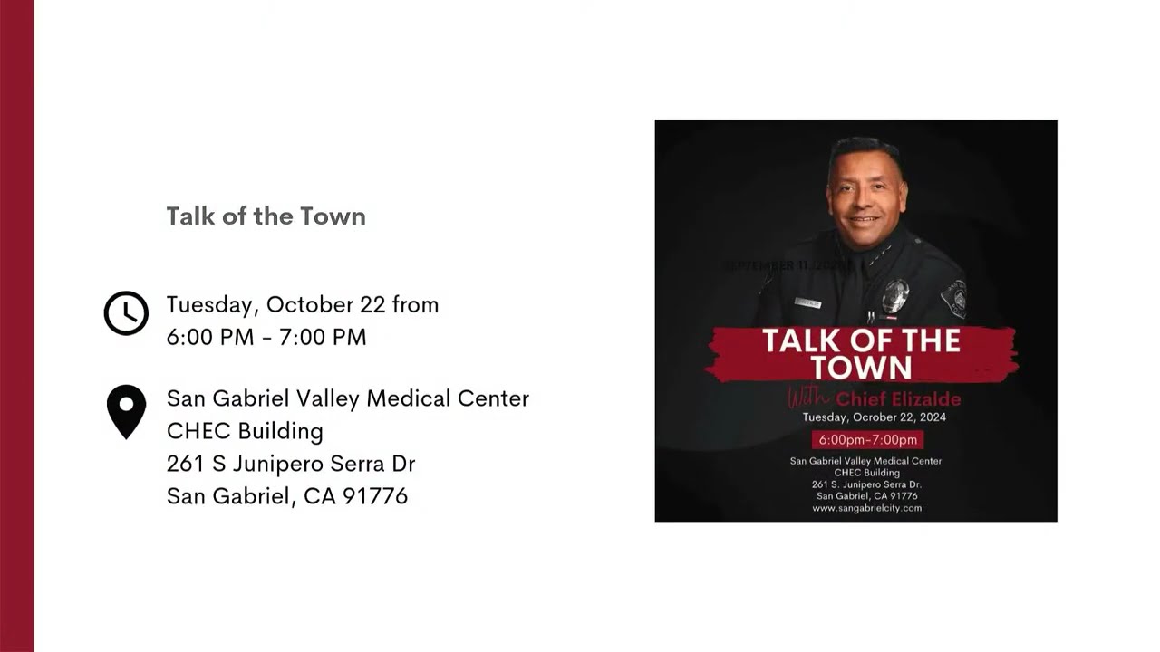 City Council Regular Meeting - October 15, 2024 - City of San Gabriel