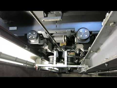 Standseilbahn 9000.01 St. Gallen Mühlegg - Unter dem Wagen - funicular