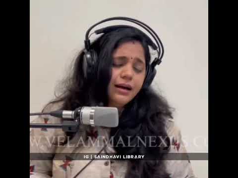 vinmeen vithaiyil song sing by saindhavi from thegidi movie