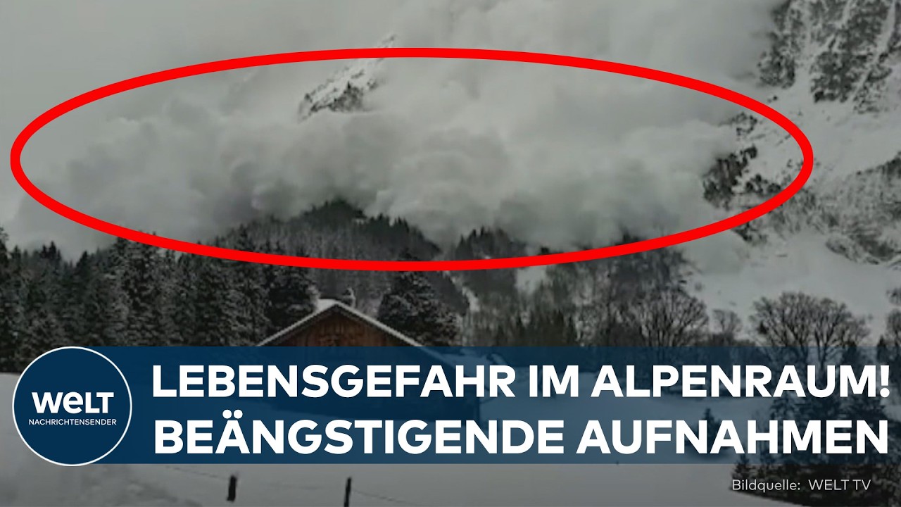 LEBENSGEFAHR IN DEN ALPEN: Bergdörfer evakuiert! Lawinen-Gefahr spitzt sich zu – Warnstufe vier!