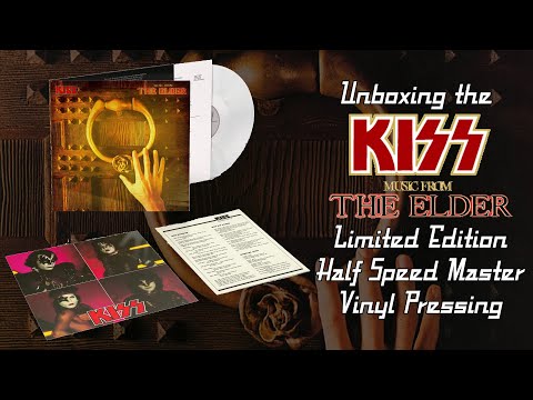 Unboxing the KISS - Music From The Elder Limited Edition Half Speed Master Vinyl Pressing