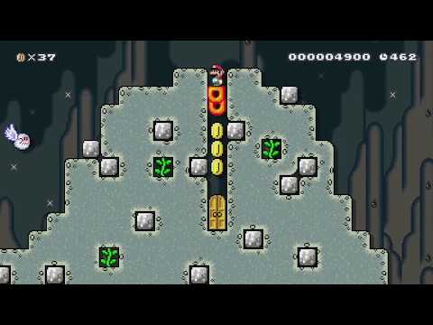 Haunted Hillside 5-3 by Phoenix - SUPER MARIO MAKER - NO COMMENTARY 1bj