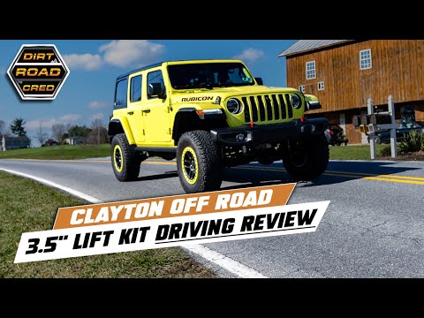 Clayton Off Road 3.5" Overland+ Lift Kit Driving Review    | Dirt Road Cred |