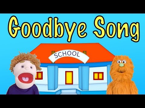 CHILDREN'S GOODBYE SONG | END OF DAY SONG | Mr Eddy Spaghetti - It's Time to Say Goodbye